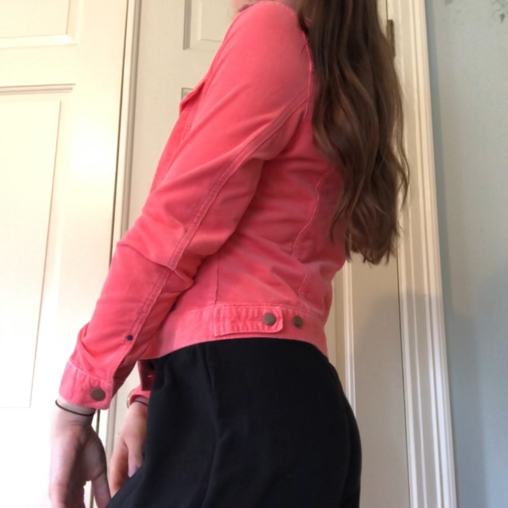 GAP pink/salmon Corduroy jacket